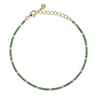 Bracciale Dilvdò Donna TENNIS in Argento Zircone BRTCOVALT